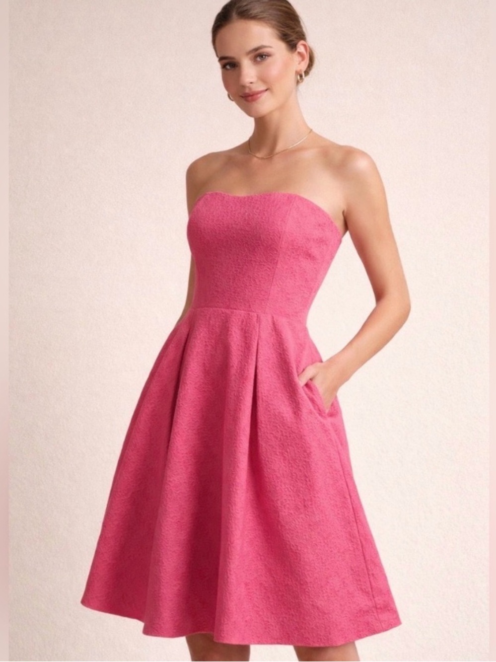Lilly Pulitzer Daisy Strapless Dress